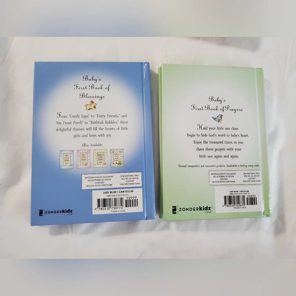 : * Precious moments king james bible & baby first book of blessings & prayers - Picture 6 of 15